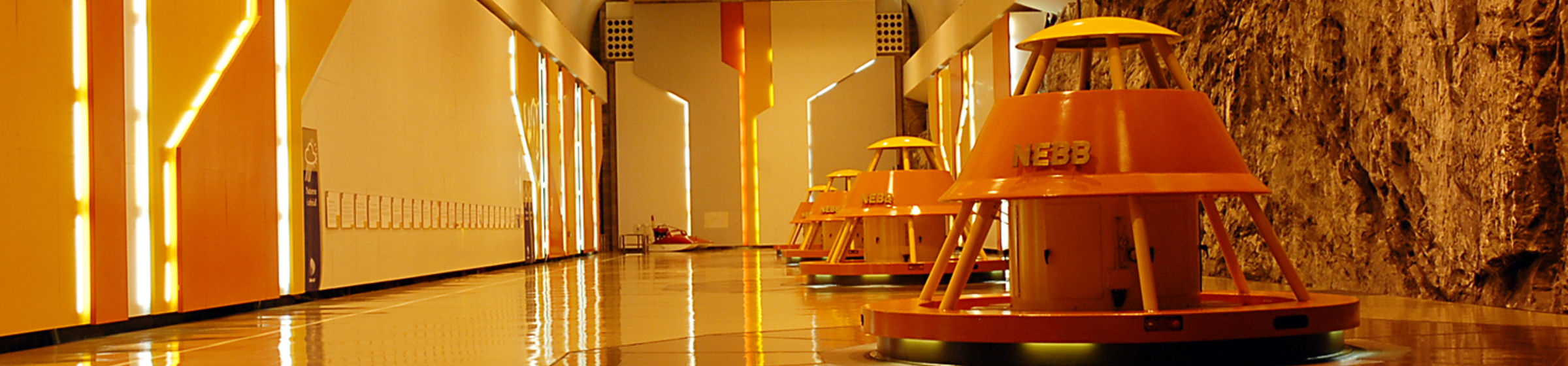 The machine room in Kvilldal hydropower plant